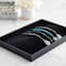 12 Pack: Black Velvet Jewelry Tray with Hooks by Bead Landing™